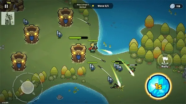 夜幕王国边境塔防内购版