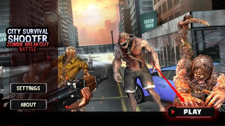 僵尸突围战小游戏