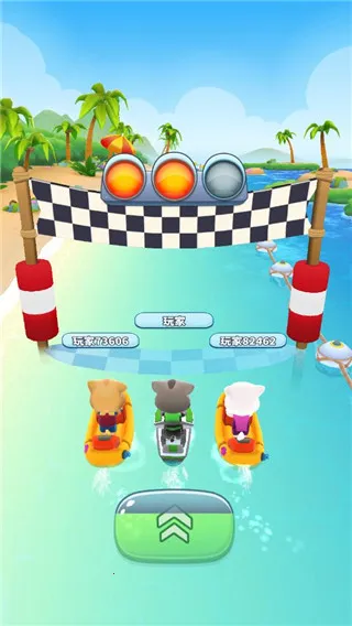 汤姆猫摩托艇2(摩托艇竞速游戏)