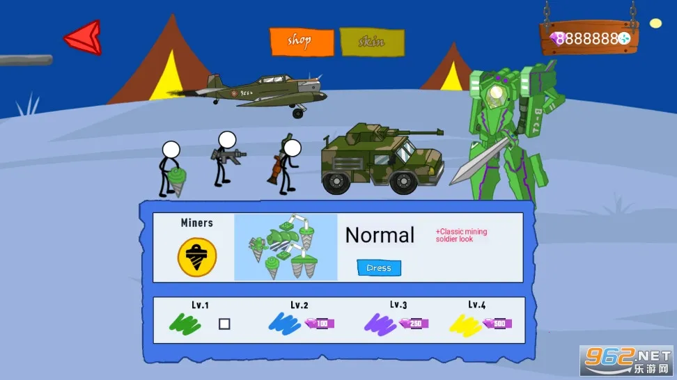 火柴人现代战争(火柴人策略游戏)