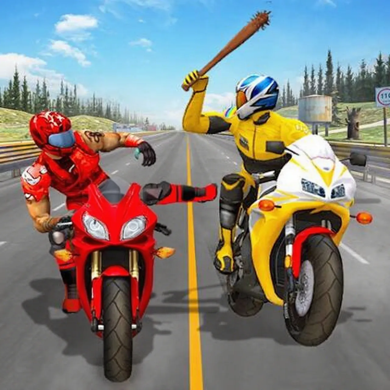 暴力摩托车驾驶(摩托驾驶闯关游戏)v1.3 安卓版