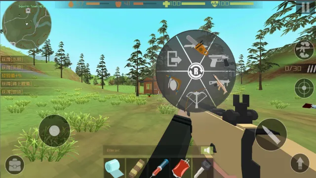 僵尸猎手像素生存mod菜单版