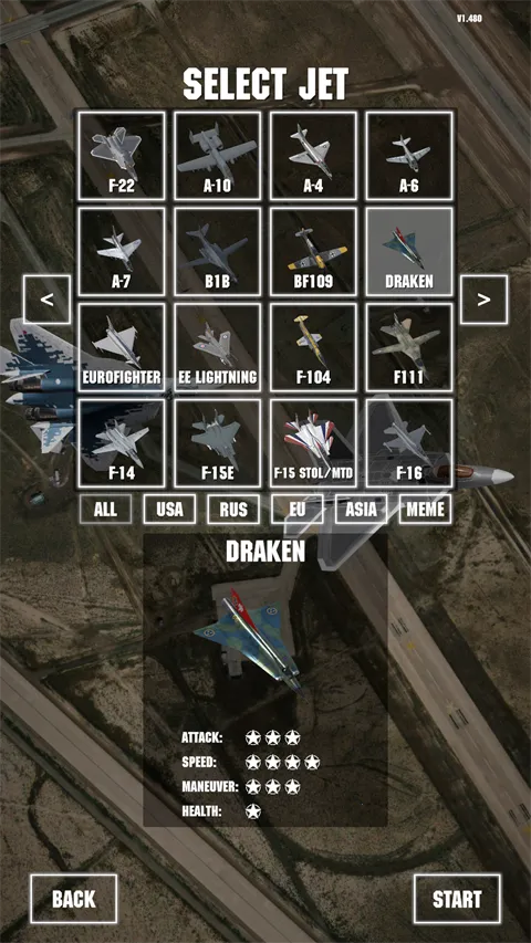 喷气式战斗机模拟器