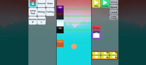 Rolling Sky Remake制作器(游戏关卡创作工具)