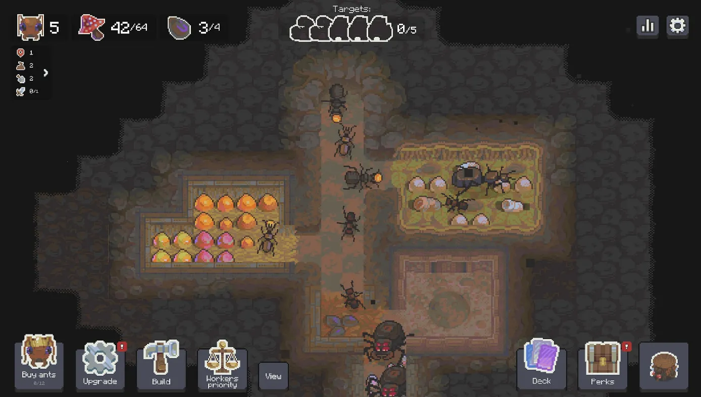 蚁群模拟器2(蚂蚁策略经营游戏)