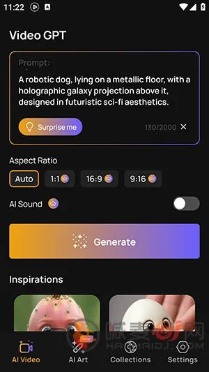 AI Video Generator(智能视频创作工具) AI Video Generator(智能视频创作工具)